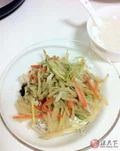 芥菜疙瘩炒肉丝 肉丝疙瘩头
