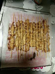 电烤箱烤肉串的做法 烤肉串(电烤箱版制作)