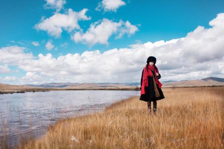 herringbone什么面料 雁歸 圍脖 - herringbone-cowl