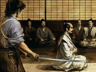 日本武士切腹视频 日本武士为何切腹而不自刎? | 夜读