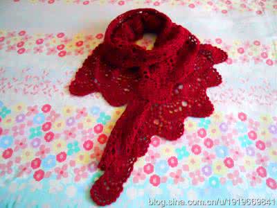 花朵披肩钩法视频教程 花朵披肩