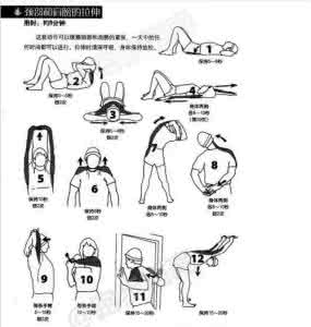 肌肉酸痛 拉伸 九套拉伸动作 远离颈肩腰腿酸痛