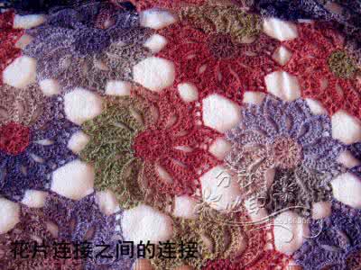 钩编披肩教程 “风车花”披肩----钩编教程