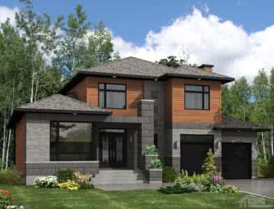 最新农村盖房子设计图 2015最新款农村房子设计图15米X13米农村二层小别墅设计