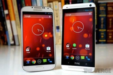 三星s8原生壁纸 原生三星S4、HTC One对比