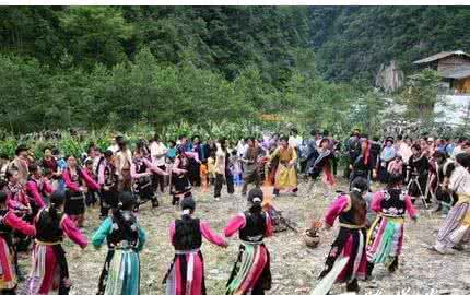 羌族礼仪风俗 羌族舞蹈 羌族礼仪舞蹈《克西格拉》