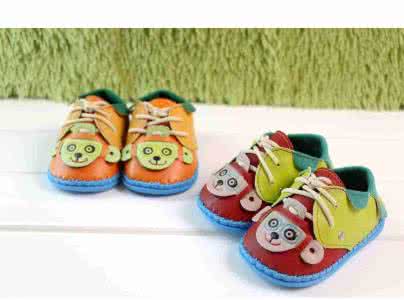 泡泡编织小猴子宝宝鞋 超可爱的猴子宝宝鞋！