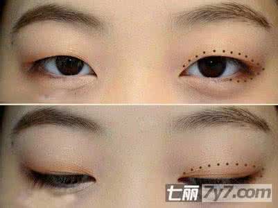 小眼睛单眼皮眼妆 单眼皮小眼睛眼妆 小眼睛化妆技巧 七步就能打造大眼妆