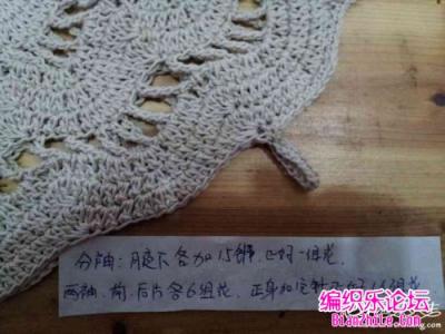 钩针凤尾花的钩法图解 放飞的凤尾花，钩针编织凤尾花短袖小罩衣教程