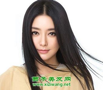 中分直发发型图片 中分发型图片 女生气质中分短直发发型图片