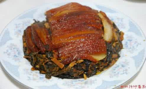 梅菜扣肉的家常做法 广东梅菜扣肉肥而不腻 独家配方20P