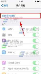 6s访问限制要不要开启 iPhone6sPlus怎么开启访问限制?