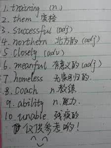 初中英语知识点总结 【一点资讯】初中英语：她“死磕”13组固定搭配！“完型填空”中考满分！