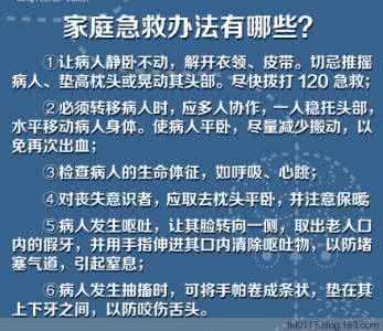 5.25世界预防中风日   中风急救知识，转发学习