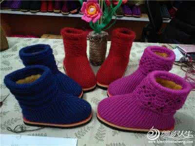 钩织靴子的方法 美丽钩织靴大集合
