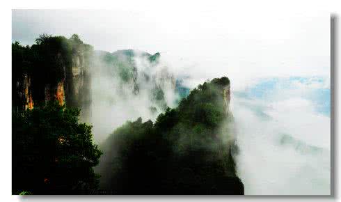 峰 雄伟 雄伟奇特--黄鹤桥峰林 (绝品收藏）