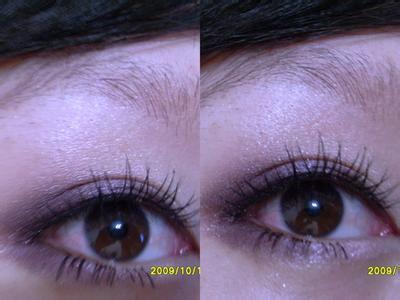 紫色眼影的画法 眼影的画法(紫色眼影)