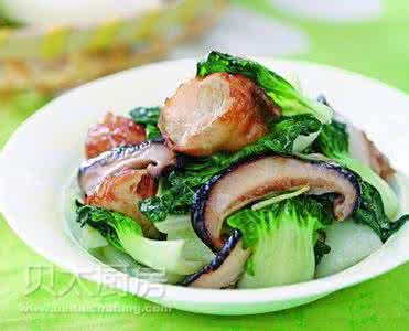 青菜炒香菇 青菜炒老油条【香哈美食】