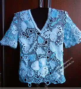 伊甸园爱尔兰钩衣图解 爱尔兰衣衣