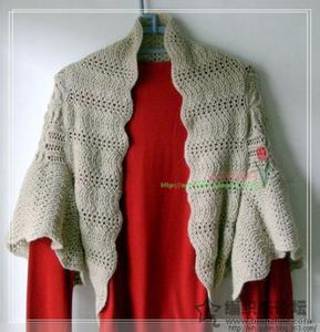棒针披肩编织花样 棒针披肩编织花样 棒针编织----今年的一款两用披肩或小毯