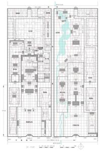 红楼梦大观园平面图 红楼梦大观园建筑图1