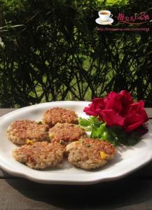 莲藕肉饼 补益气血的风味美食---生煎莲藕饼