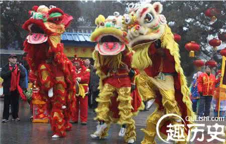 舞狮起源于哪个国家 春节的舞狮表演是否起源于南北朝时代?