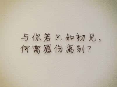 唯美爱情伤感告白词 伤感爱情美词美句摘抄