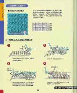 阿富汗钩针针法大全 【转载】阿富汗针基本针法汇集（网络收集）