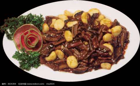 大蒜烧鳝鱼 美食：大蒜烧鳝鱼.