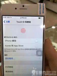 ios8关闭验证还能刷吗 ios8 指纹验证 iPhone6刷iOS8.0.1重启后没信号指纹验证功能失效