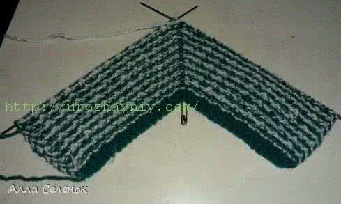 棒针编织地板袜 棒针编织----АНТОНИНЫ地板拖