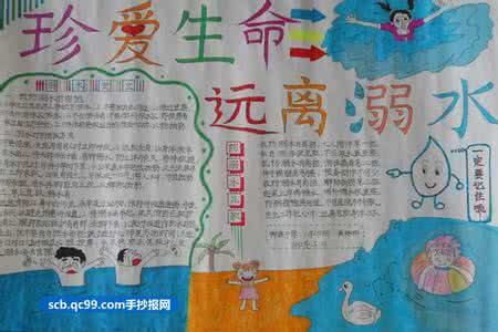 珍爱生命手抄报 珍爱生命手抄报 珍爱生命我爱我手抄报