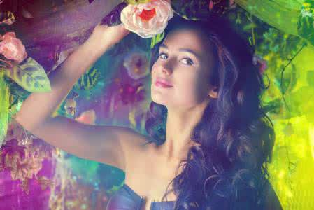 美丽村姑 美丽天书：玫瑰让“村姑”变成洋气美女