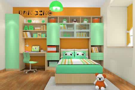 两个孩子儿童房装修图 儿童房这样装,孩子一定会感谢你!