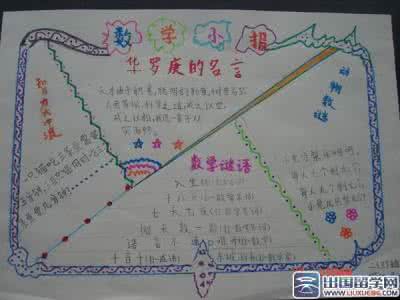 二年级数学手抄报图片 二年级暑假数学手抄报图片