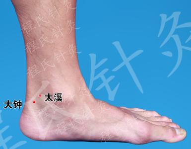 大钟水泉一按就痛 大钟穴