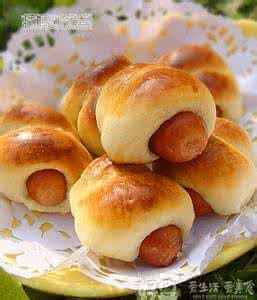 迷你肠仔包的做法 烤箱 迷你肠仔包