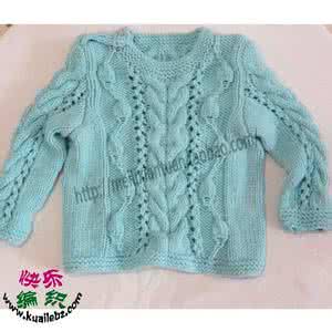 明月棒针宝宝毛衣图解 【棒针】有图解的宝宝衣