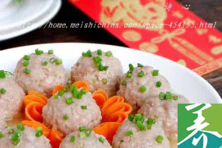 清蒸手工狮子头 【清蒸手工狮子头】