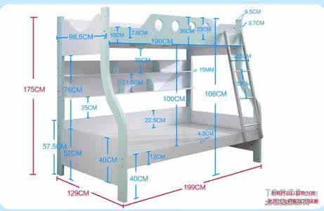 儿童床尺寸规格 【儿童床尺寸】儿童床尺寸一般标准规格是多少?_儿童床尺寸
