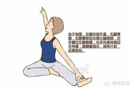 产后盆骨恢复运动图示 产后七天恢复操
