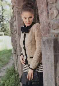 女装秋冬装新款毛衣 Sandra Knit Trends №9 2013----秋冬毛衣的花型很别致
