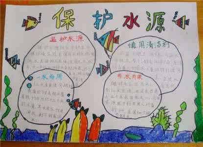 生命之源水手抄报资料 节约用水手抄报资料：水——生命之源