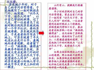 眼光与见识议论文答案 议论文写作指导与训练第七讲、见识与启示