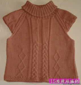 粗毛线毛衣编款式图片 女装 毛线编织的女士短袖毛衣款式图和图解