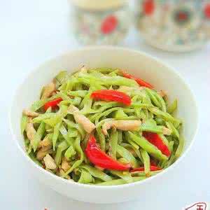 炒扁豆角的家常做法 炒扁豆角的家常做法 这样吃对身体很好