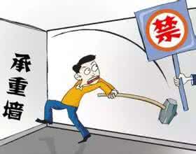 槽钢加固承重墙图片 一张图片看明白家里承重墙到底在哪！别砸错墙了再来找我