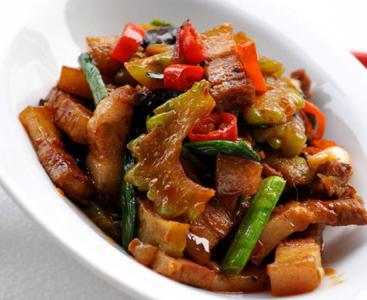豉香回锅肉香哈 豉香回锅肉