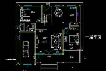 别墅全套施工图纸下载 15万建一层带阁楼 全套别墅施工图纸 农村自建房设计图纸